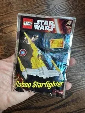 LIMITED EDITION! NABOO STARFIGHTER Sealed Foil Pack Set - Star Wars 911609