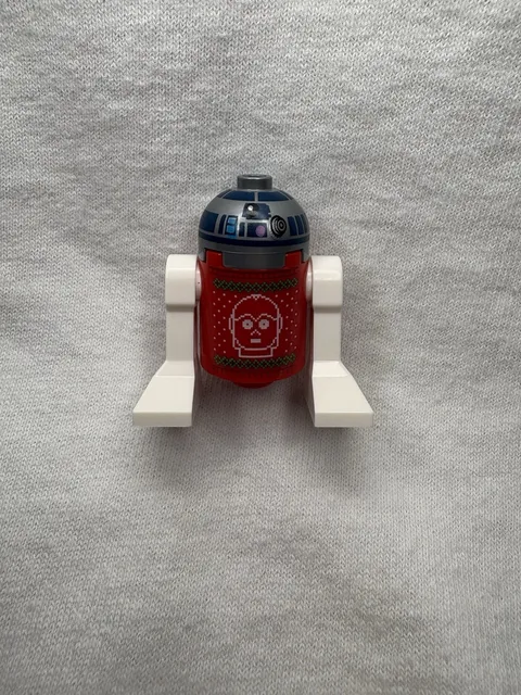 LEGO Star Wars Festive R2-D2 Minifigure 75340 Advent Calendar Minifig