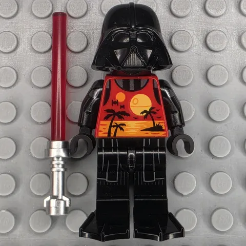 Lego Star Wars Minifigure SW1239 Darth Vader Summer Outfit