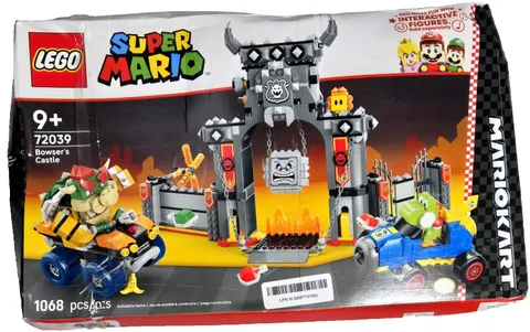 LEGO 72039 Super Mario Kart Bowser's Castle Sealed New in Damaged Box