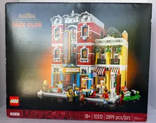 LEGO icons SEALED (10312) Jazz Club & Pizzeria Shop Modular Building Collection
