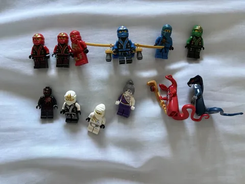 LEGO Minifigure Mixed Lot Star Wars Ninjago Harry Potter Ghostbuster Lone Ranger