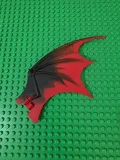 Lego Castle Red Dragon Replacement Red & Black Wing ONLY Set 70403 51342pb07