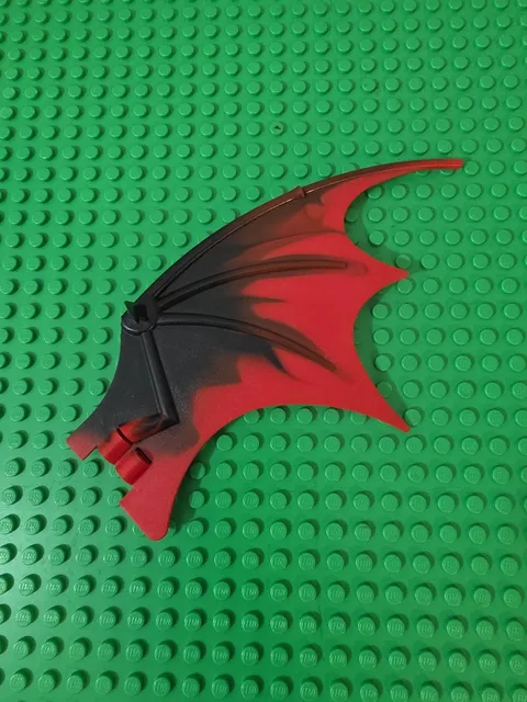 Lego Castle Red Dragon Replacement Red & Black Wing ONLY Set 70403 51342pb07