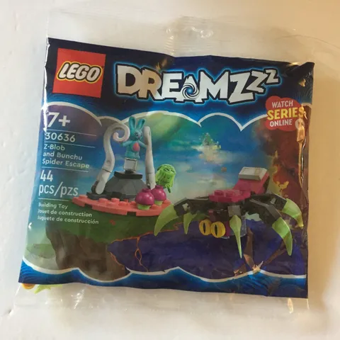 NEW Lego Dreamz Z-Blob & Bunchu Spider Escape Polybag Set #30636 - 44 Pieces