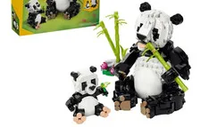 LEGO Creator 31165 Wild Animals Panda Family Penguin Orca 3 in 1 Kids Toy READ