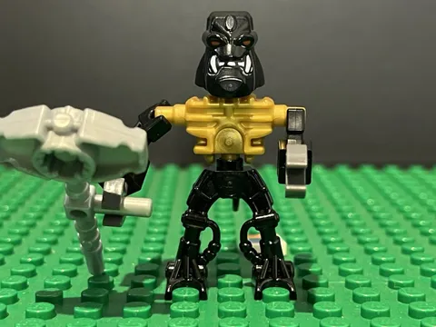 LEGO Bionicle Mini Piraka Reidak Minifigure 8624 8892 8894 bio004 W/ Weapon