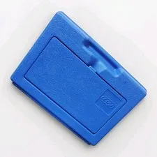 Vintage 1983 LEGO - Blue Hard Plastic - Portable Carrying Storage Case Box