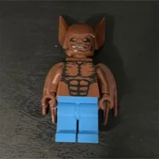 Custom Lego pad printed man bat