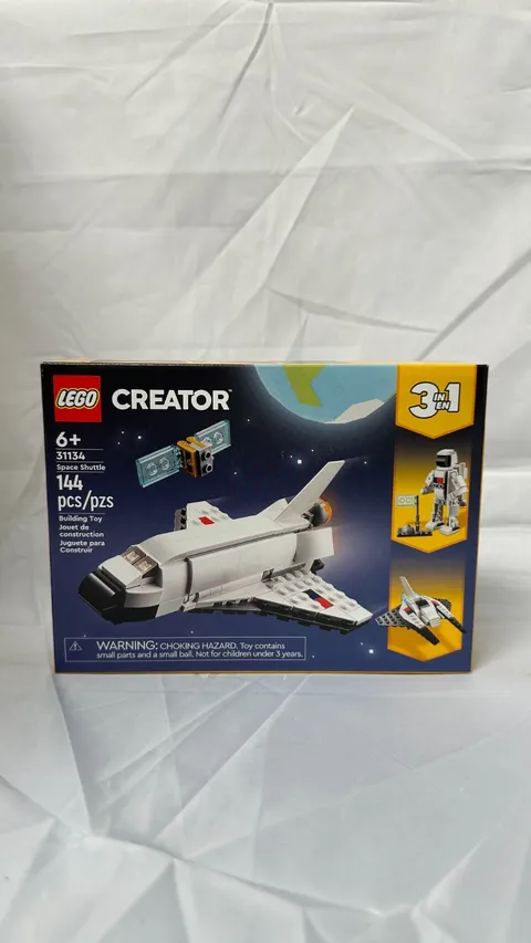 LEGO Creator 3in1 31134 Space Shuttle 144 pcs Building Set Factory Sealed New