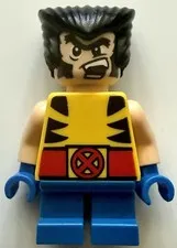 LEGO Marvel Minifigure SH0364 Wolverine X-Men Authentic
