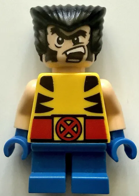 LEGO Marvel Minifigure SH0364 Wolverine X-Men Authentic