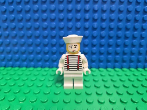 LEGO Mime Minifigure BAM 2024 Painter Paint Splotch CMF Lot Rare Torso Part HTF 