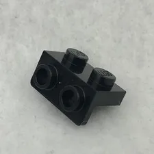 LEGO 99781 Black Bracket 1 x 2 - 1 x 2 (x1)