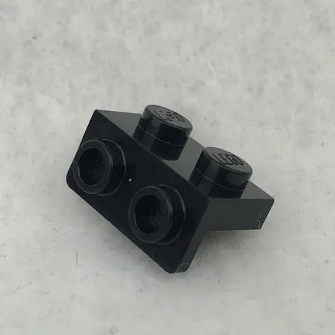 LEGO 99781 Black Bracket 1 x 2 - 1 x 2 (x1)