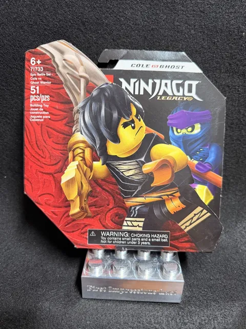 Lego 71733 2021 Ninjago: Epic Battle Set-Cole Vs. Ghost Warrior Retired NEW