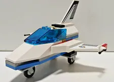 GENUINE LEGO SET 6465 SPACE PORT JET COMPLETE BUILD NO BOX NO NSTRUCTIONS