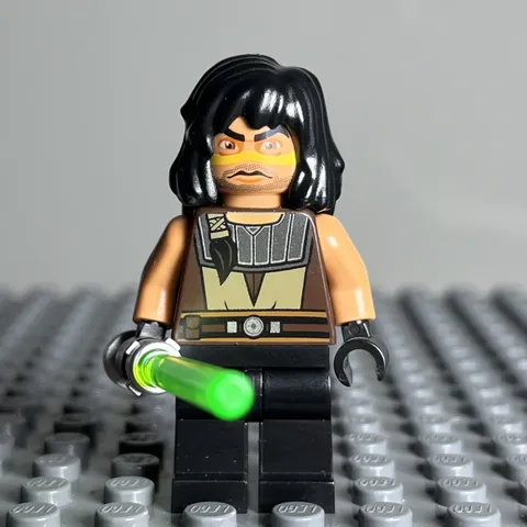 Lego Star Wars Quinlan Vos Minifigure sw0333 From Set 7964 Clone Wars - Used 3C