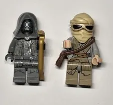 Lego Star Wars Minifigures Lot ×2 Scavenger Rey & Unkar's Thug 75099 