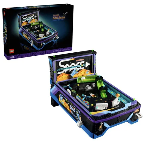 LEGO Set # 11374 ICONS Arcade Pinball Machine
