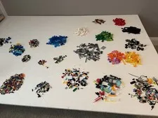 LEGO Lot Assorted Pieces Used Legos about 750-1000 pieces