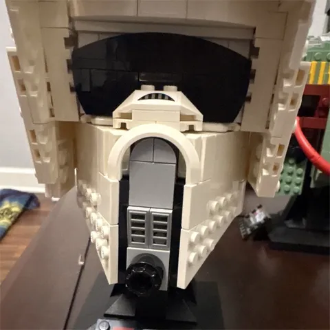 LEGO Star Wars Scout Trooper Helmet 75305 471pc Display Stand/Plate Box