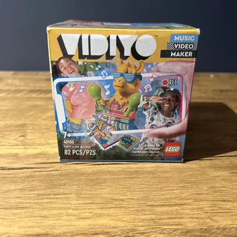 LEGO Vidiyo 43105 Party Llama Beatbox Building Toy Set 82 Pcs Complete