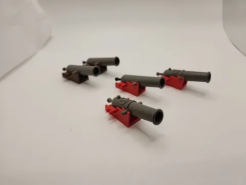 Lego Pirate Ship Cannons - Lot Of 5
