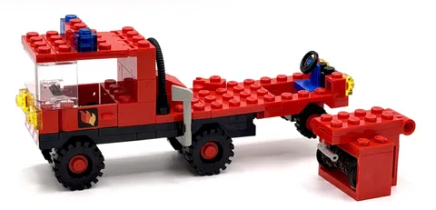 LEGO Vintage Red Fire House Truck, from Set 6385 inv.571