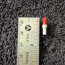 Lego RED LIPSTICK Minifigure loose piece parts Mini fig 