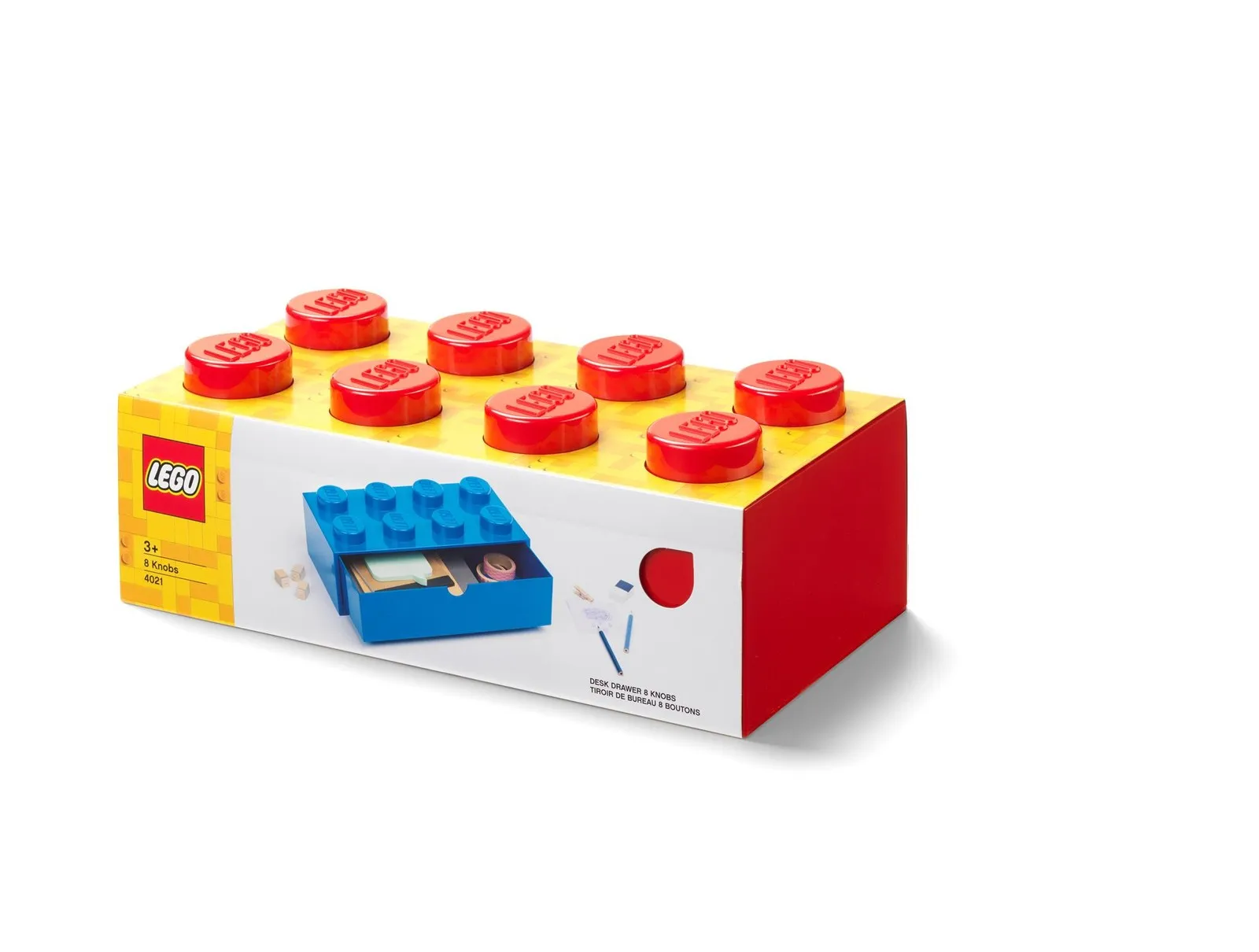 LEGO Storage Products: 40211730 8-Stud Desk Drawer Red NEW