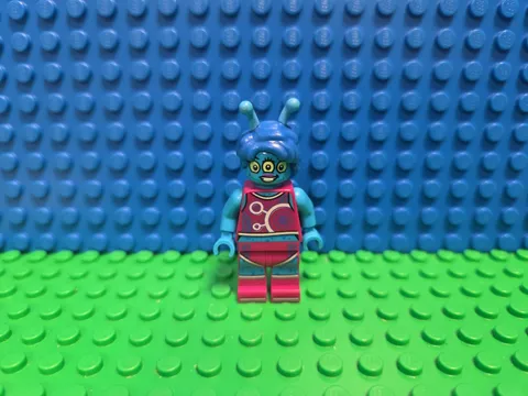 Lego Blue Alien Dancer Minifigure 43108 Bandmates Series 2 Vidiyo vid035 CMF Lot