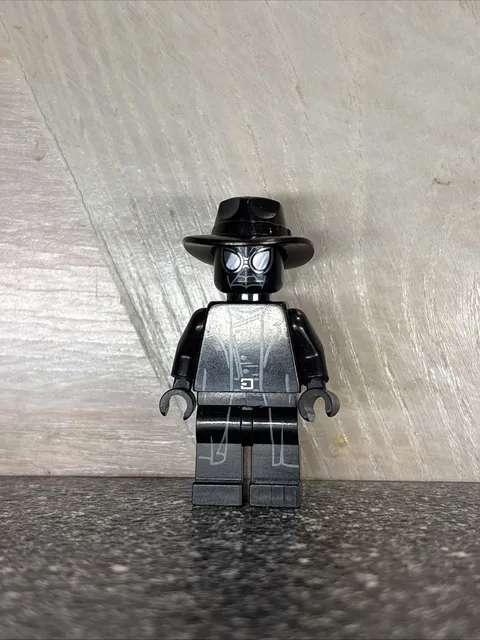 LEGO Spider-Man Noir Minifig sh614 Marvel Super Heroes 76150 Set Exclusive 2020