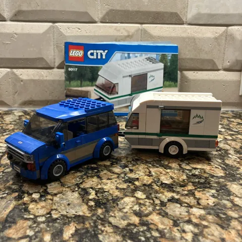 LEGO CITY: Van & Caravan (60117) RETIRED Incomplete