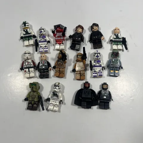 LEGO Star Wars Minifigures Lot of 16 Authentic