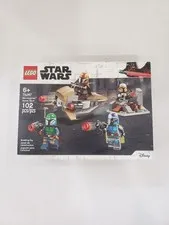 LEGO Star Wars: Mandalorian Battle Pack (75267) New Sealed Retired -Storage Wear