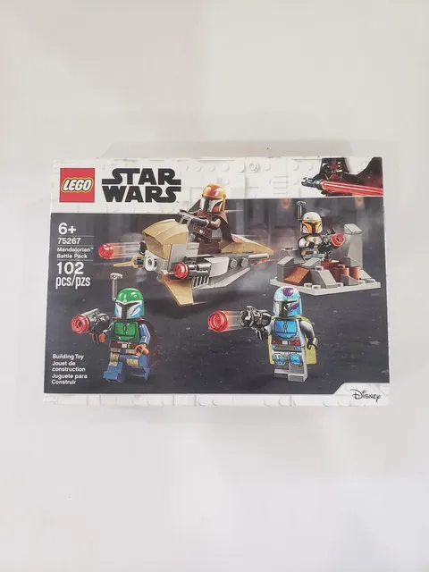 LEGO Star Wars: Mandalorian Battle Pack (75267) New Sealed Retired -Storage Wear