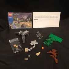LEGO Harry Potter: Draco's Encounter w/ Buckbeak (4750) NOT COMPLETE