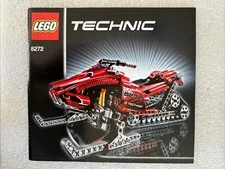Lego 8272 Technic Off-Road: Snowmobile & Bulldozer 2 In 1 Complete No Stickers