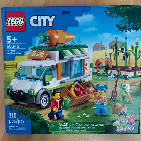 LEGO City 60345 Farmers Market Van Complete Set 310pcs Ages 5+