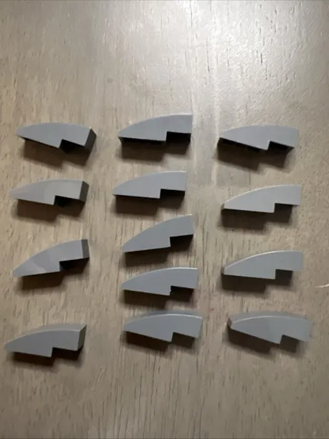 LEGO 50950 Dark Bluish Gray Slope, Curved 3 x 1 - x13