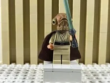 Lego Star Wars Nahdar Vebb Minifigure Custom OOAK Jedi Mon Calamari