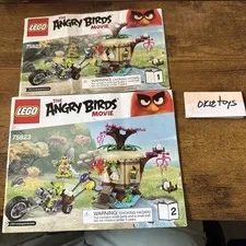 LEGO the Angry Birds Movie 75823 Instructions Manual Only
