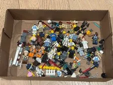 LEGO 14 lbs Bulk Lot Parts Pieces Bricks Star Wars City Minifigures Accessories