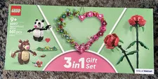 LEGO 66817 Hearts & Flowers Gift Set 661 pcs 3 in 1 Gift Set 40821 (40638) 40460