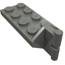 5x LEGO® Part 3639 - Hinge Plate 2 x 4 with Articulated Joint - Male