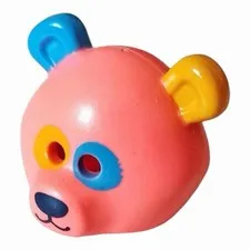 LEGO Minifigure Headgear Mask Bear Rounded with Dark Azure