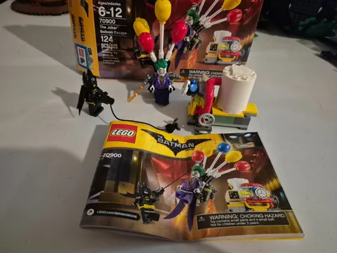 Lego The Joker Balloon Escape 70900-Complete