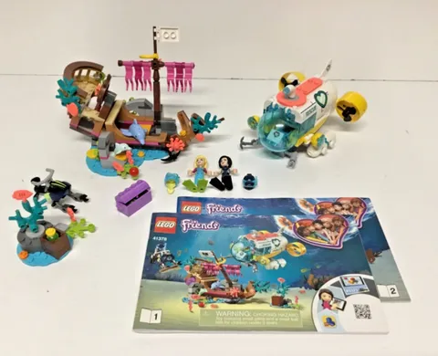 LEGO Friends: Dolphins Rescue Mission (41378) Clean 99.99% Complete - No Box