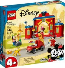 Disney Mickey's Fire Station and Fire Truck - 10776 NEW! Parts 144x